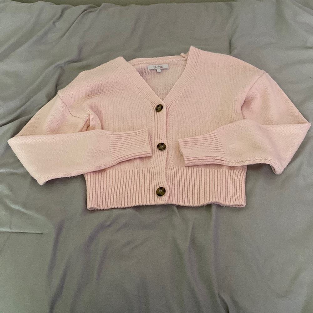 Francesa’s Light Pink Cropped Sweater